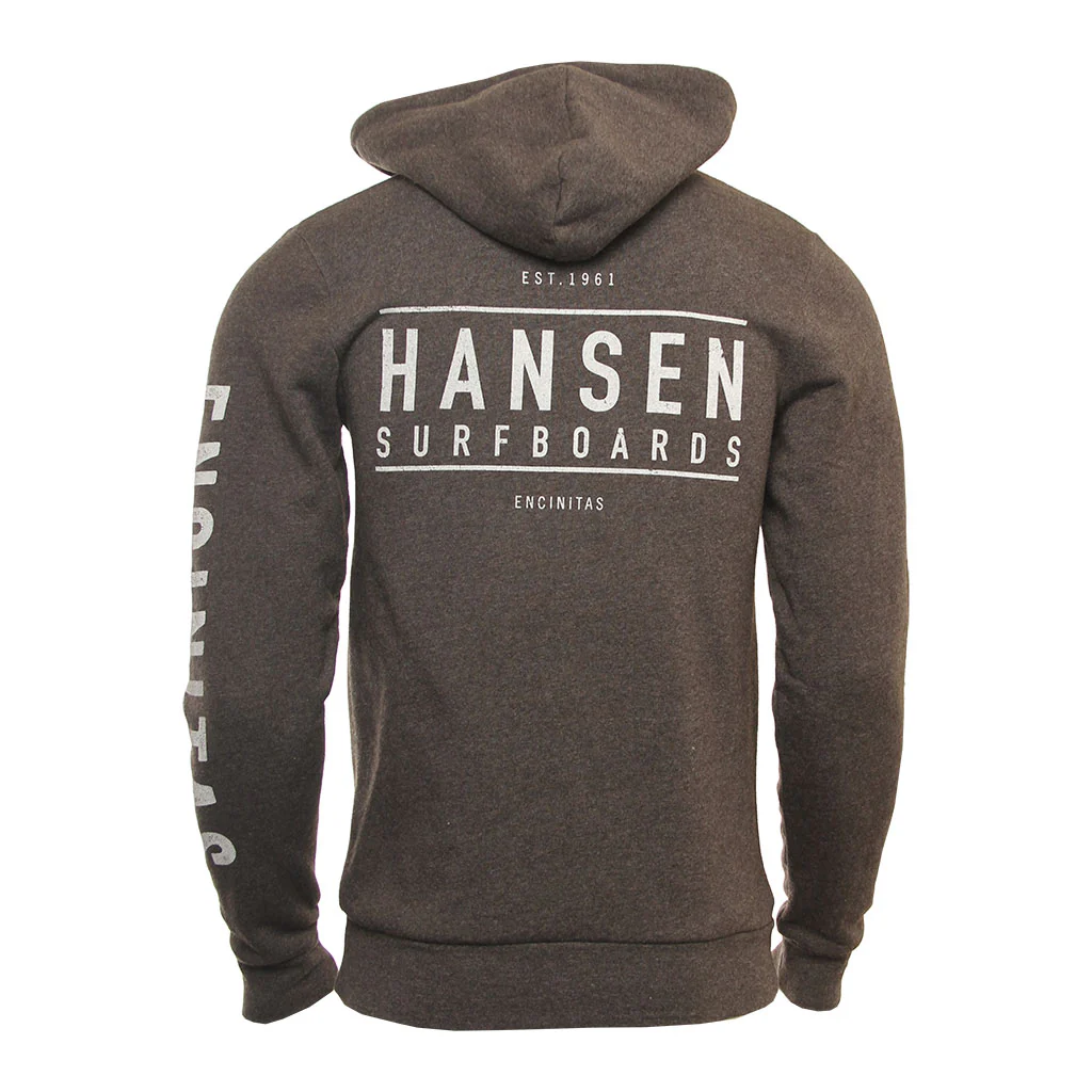 Hansen Mens Sweatshirt Box Corp Zip - Image 9
