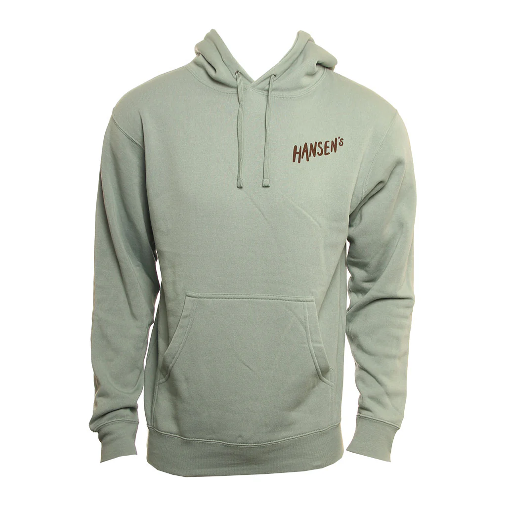 Hansen Mens Sweatshirt Coastal Cowboy Truck Hoody - Image 2