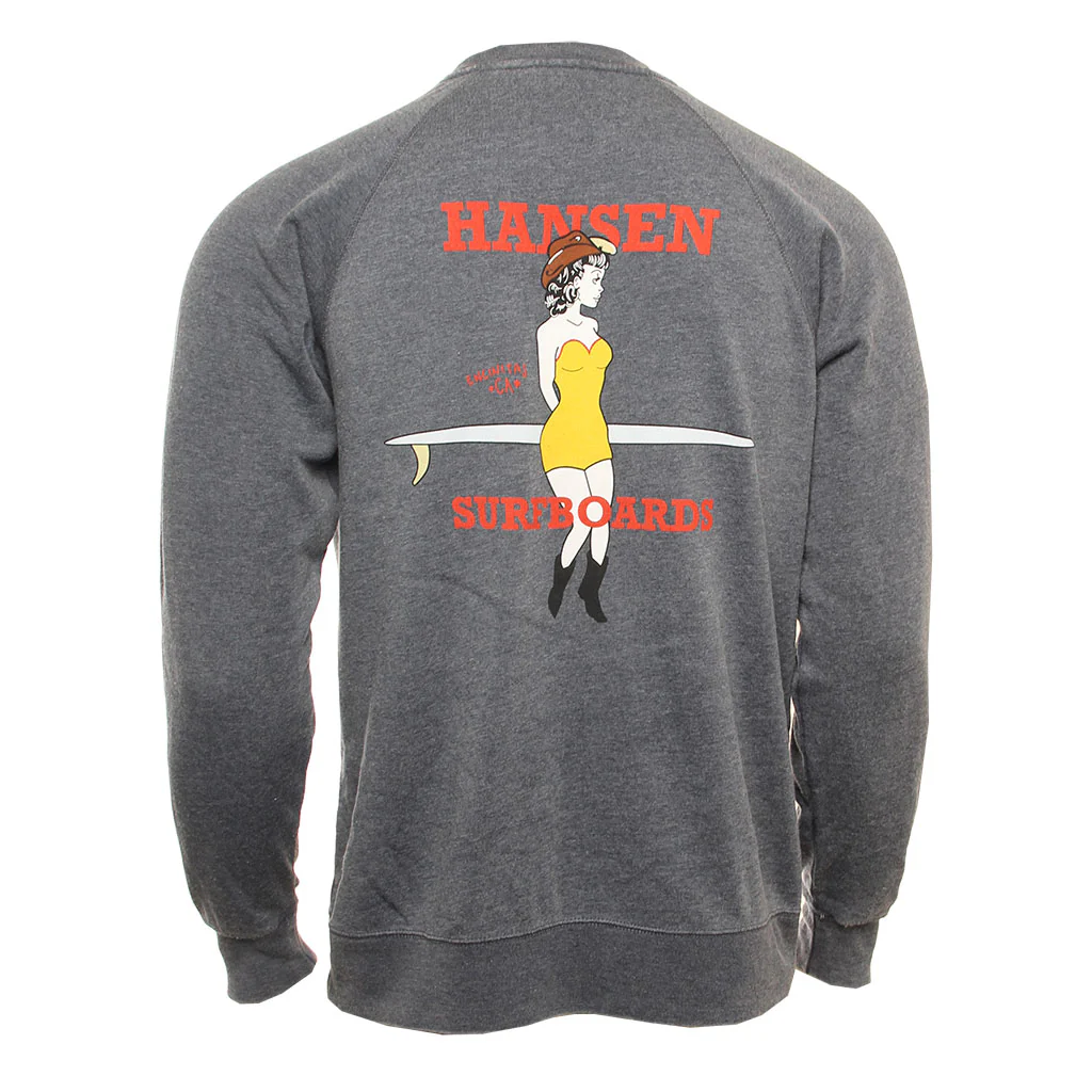 Hansen Mens Sweatshirt Cowgirl Crew - Image 10