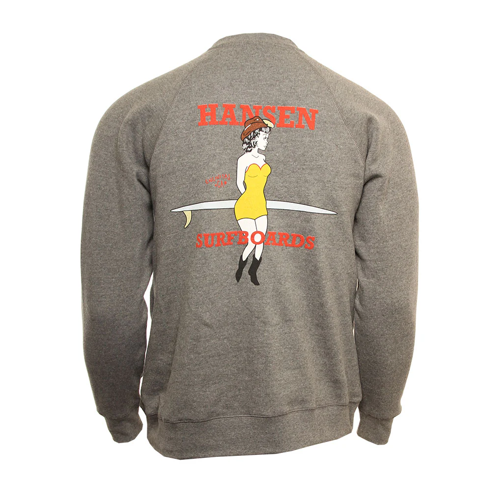 Hansen Mens Sweatshirt Cowgirl Crew - Image 4