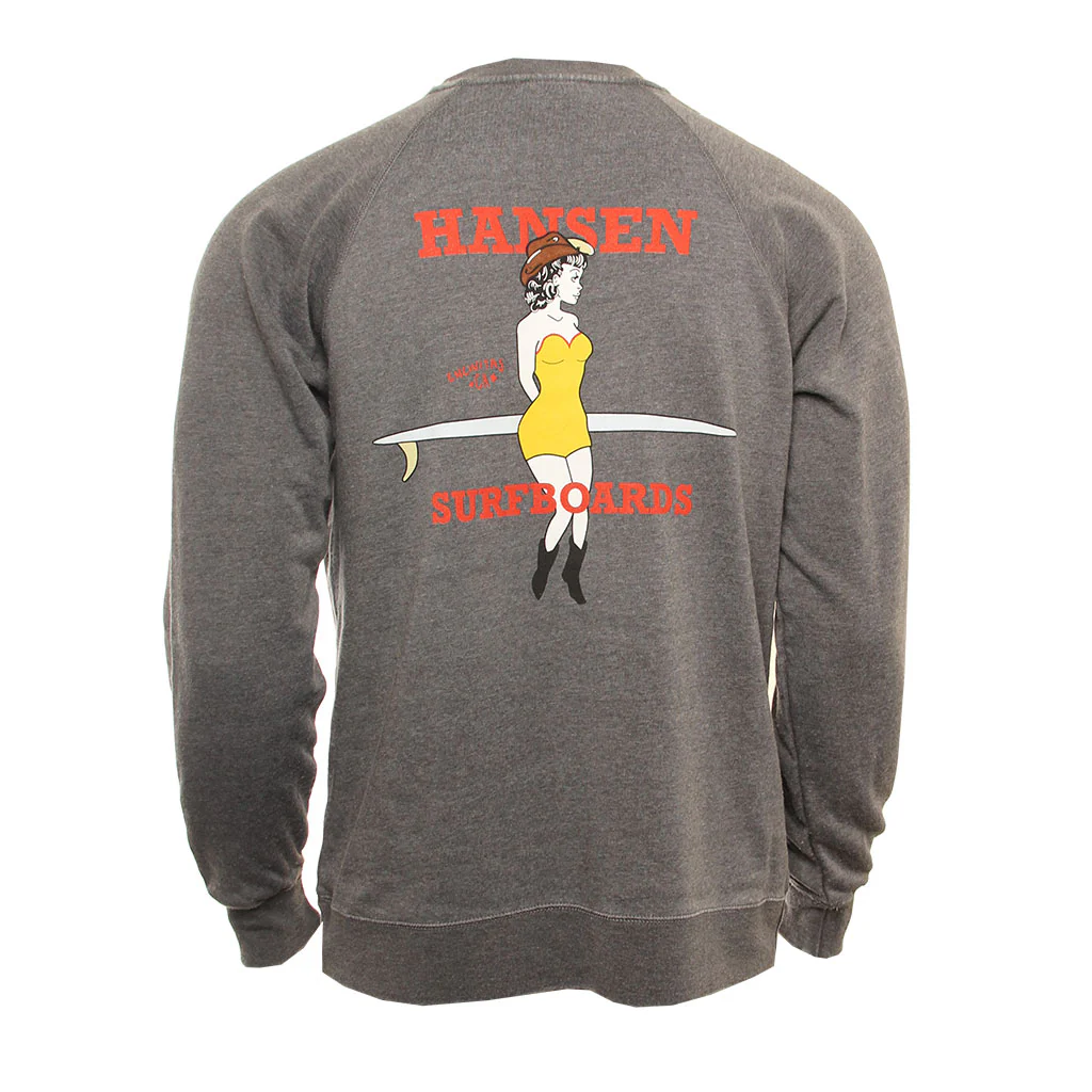 Hansen Mens Sweatshirt Cowgirl Crew - Image 8
