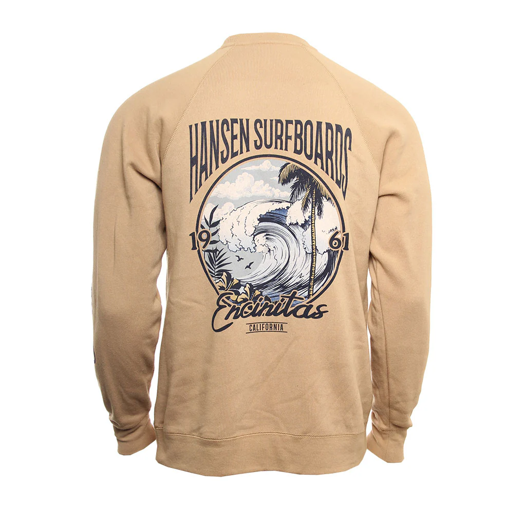 Hansen Mens Sweatshirt Force Of Nature Crew - Image 6
