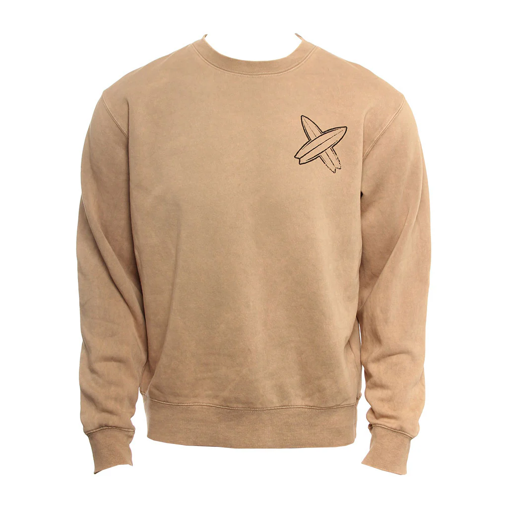 Hansen Mens Sweatshirt Marks The Spot Crew - Image 2