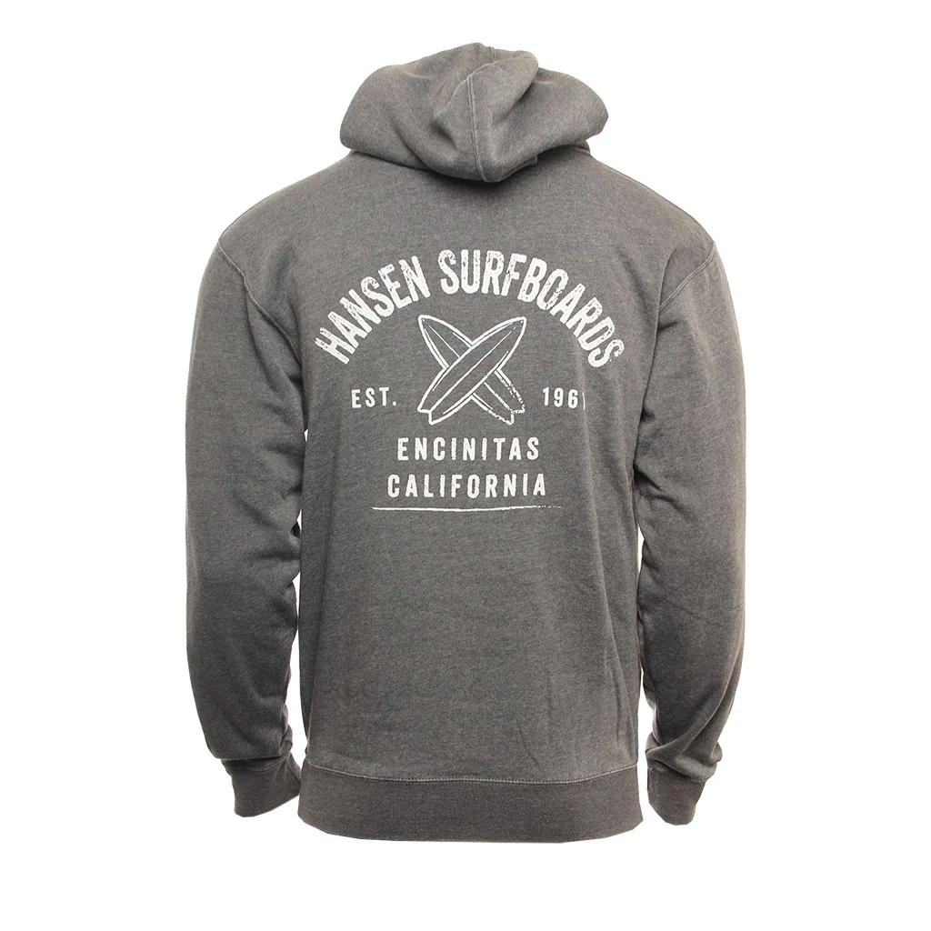Hansen Mens Sweatshirt Marks The Spot Hoody - Image 3