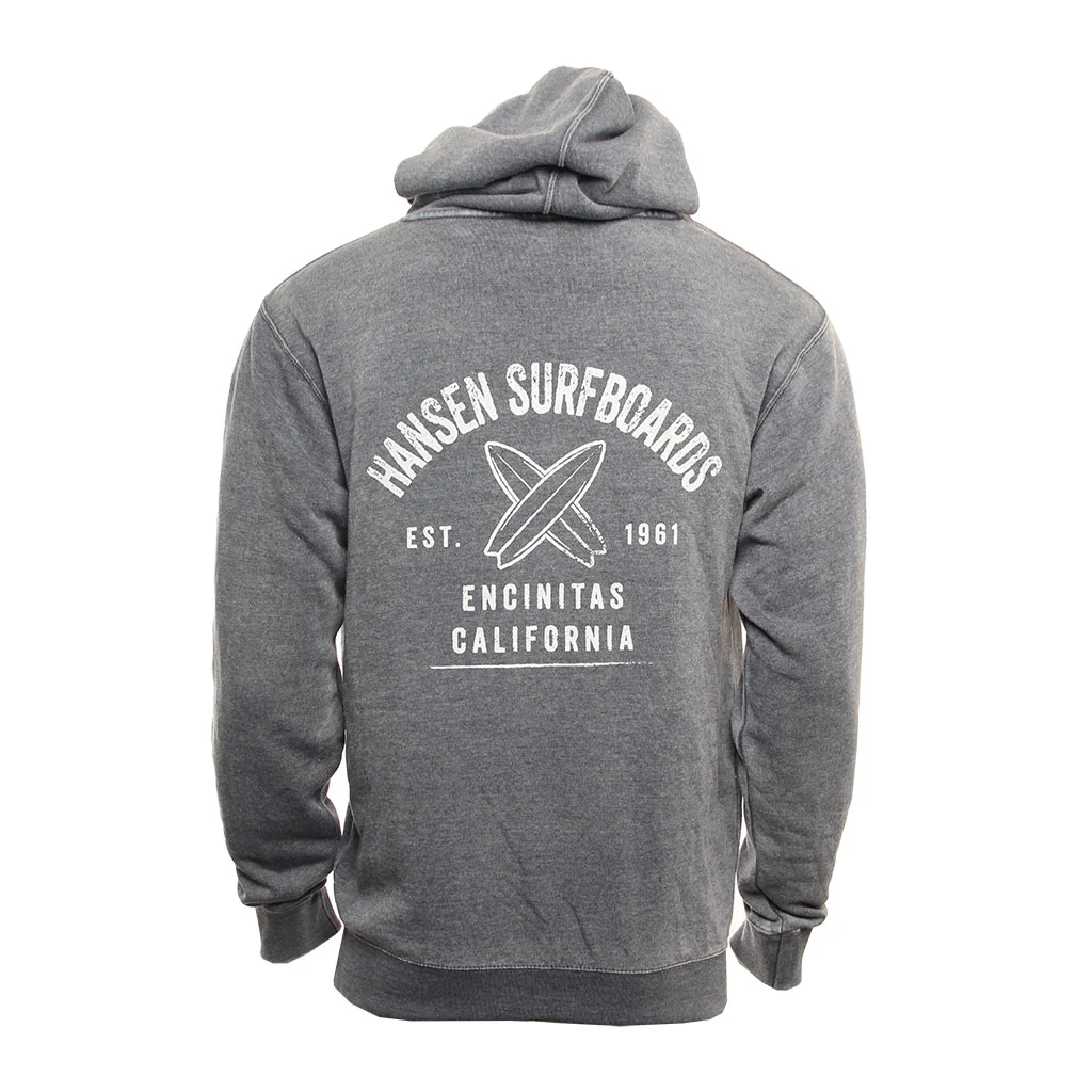 Hansen Mens Sweatshirt Marks The Spot Hoody - Image 6