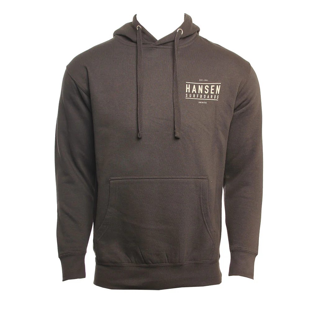 Hansen Mens Sweatshirt San Diego Map Hoody - Image 5