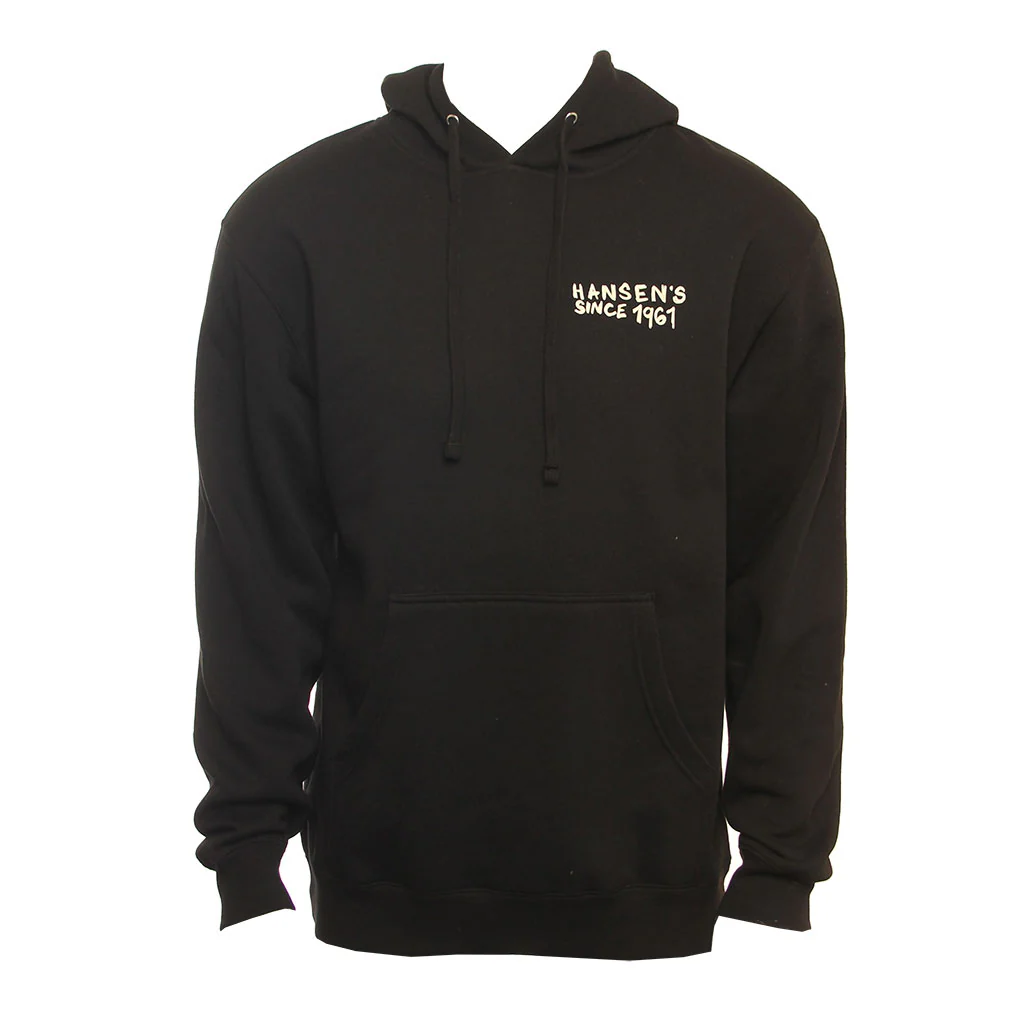 Hansen Mens Sweatshirt The Truck Hoodie - Image 2