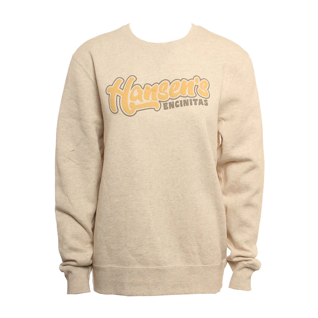 Hansen Womens Sweatshirt Offset Crew