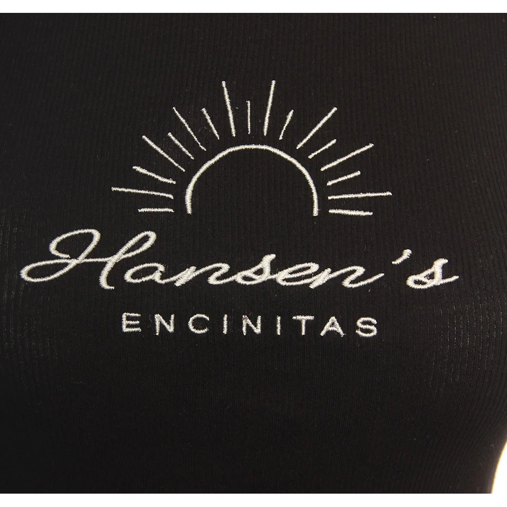 Hansen Womens Tank Top Fun Dip Sun - Image 2