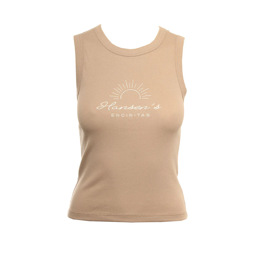 Hansen Womens Tank Top Fun Dip Sun - Image 5