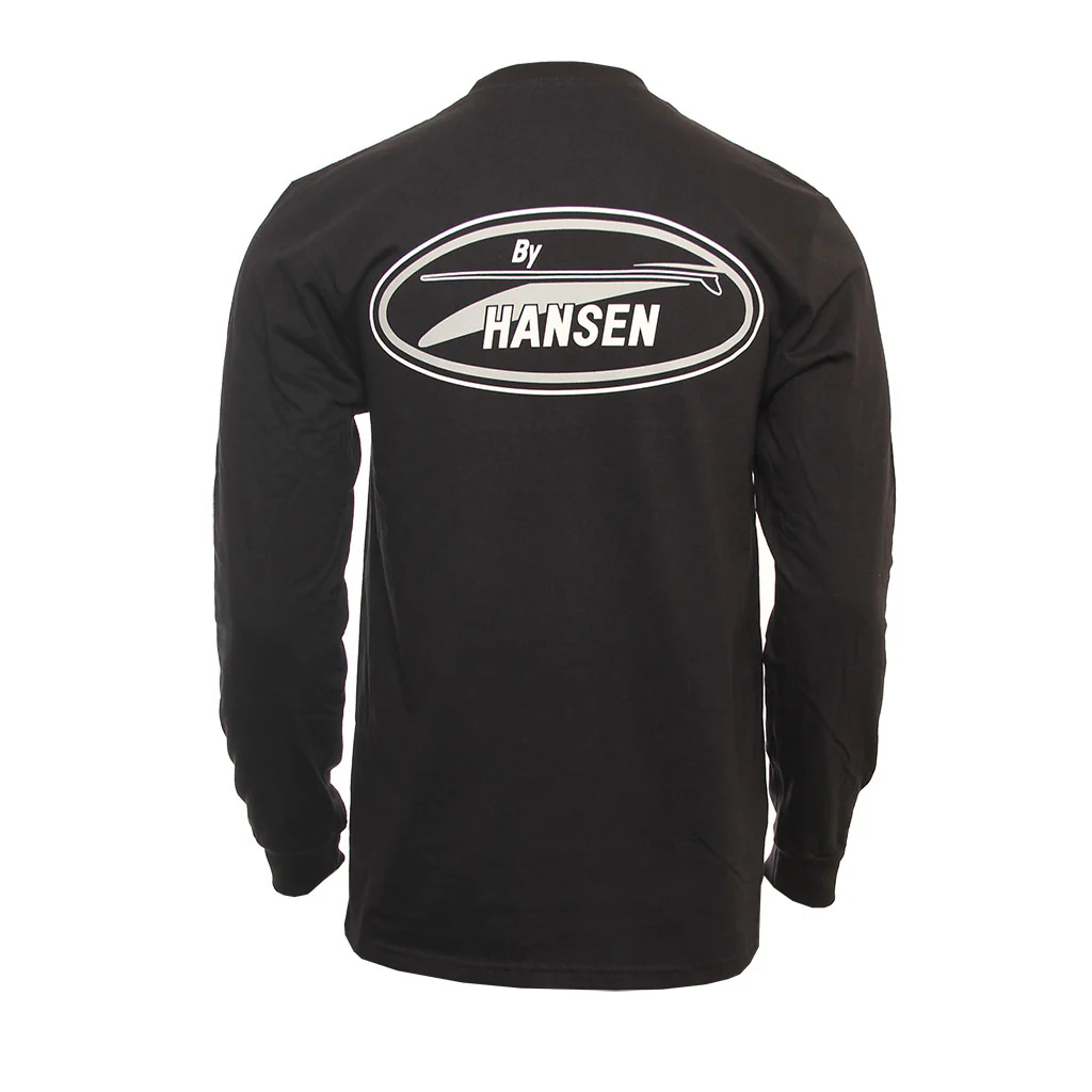 Hansen Mens Long Sleeve Shirt Original Logo - Image 4