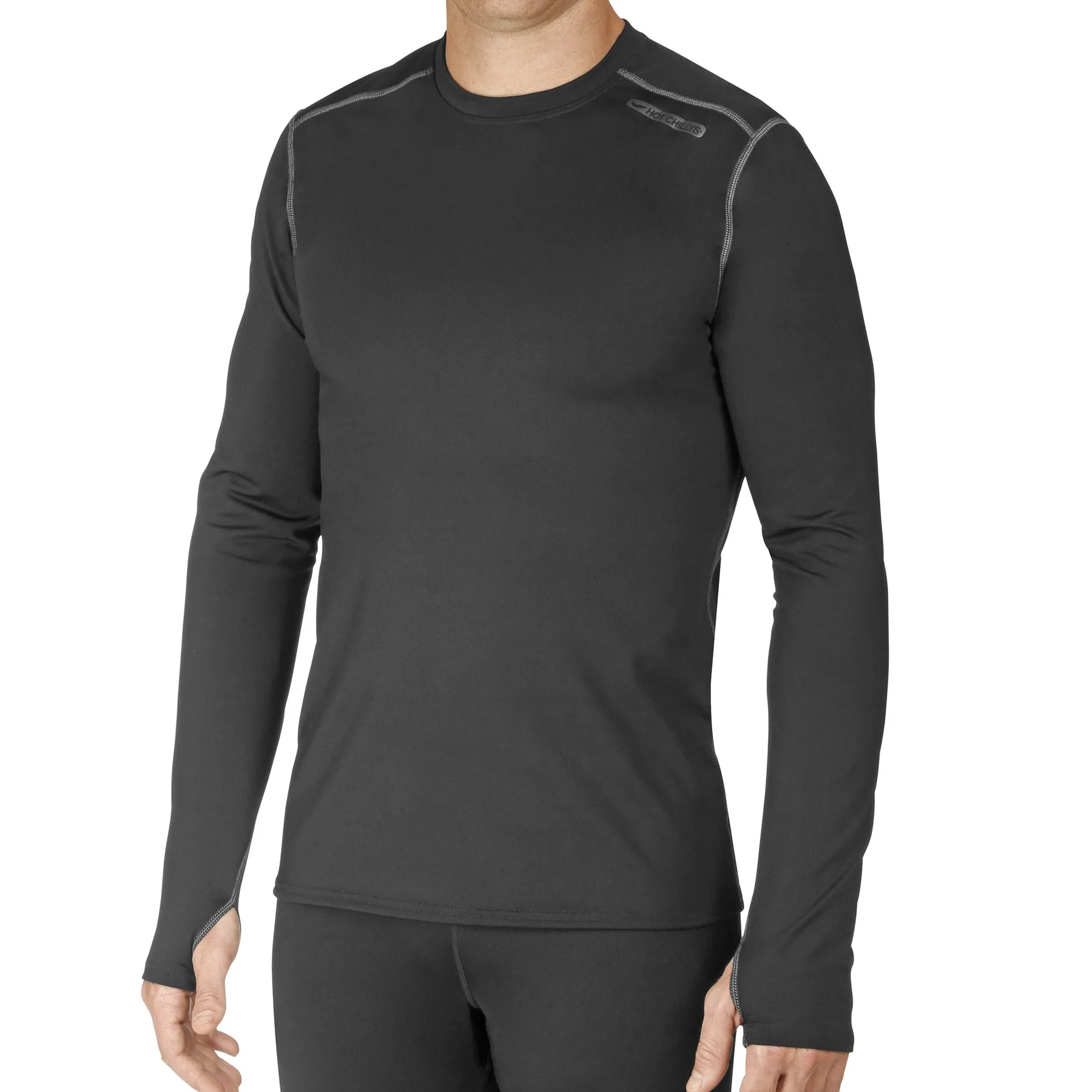 Hot Chillys Mens Base Layers Micro-Elite Chamois Crewneck - Image 6