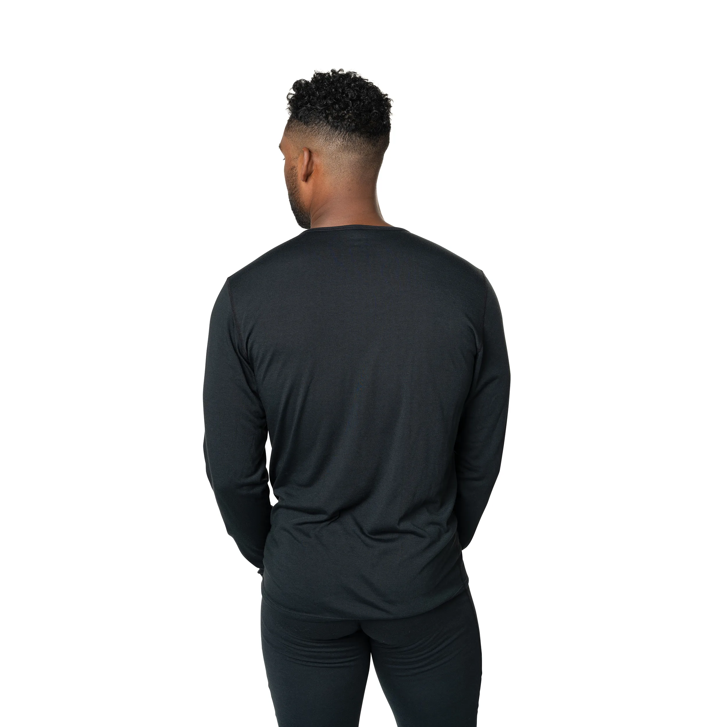 Hot Chillys Mens Snow Layers Pepper Skins Crewneck - Image 3
