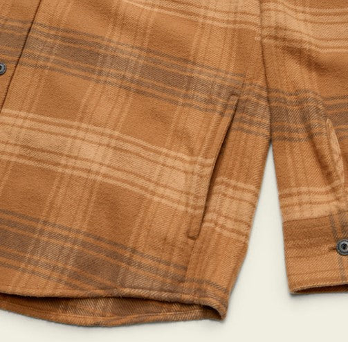 Howler Brothers Mens Jacket Salvo Hooded Blanket Flannel - Image 5