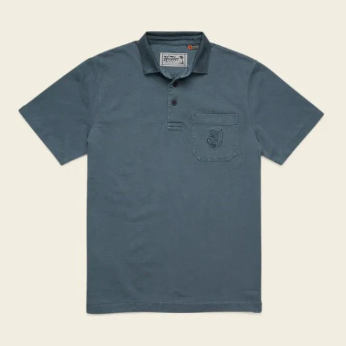 Howler Brothers Mens Knit Pilgrimage Polo