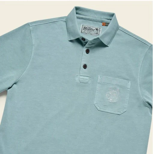 Howler Brothers Mens Knit Pilgrimage Polo - Image 12