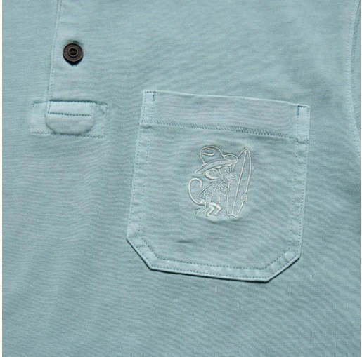 Howler Brothers Mens Knit Pilgrimage Polo - Image 13