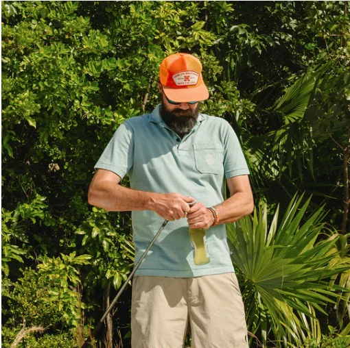 Howler Brothers Mens Knit Pilgrimage Polo - Image 14