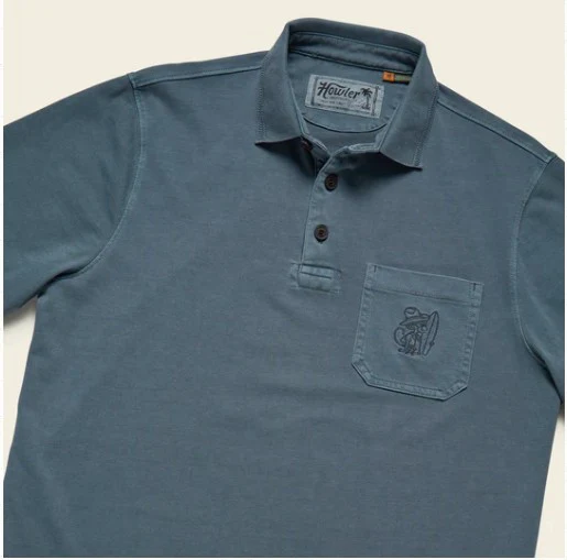 Howler Brothers Mens Knit Pilgrimage Polo - Image 4