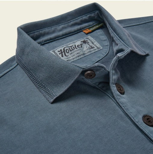 Howler Brothers Mens Knit Pilgrimage Polo - Image 5