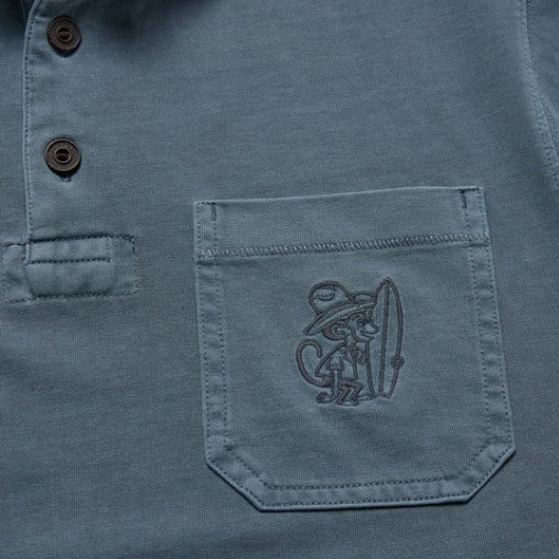 Howler Brothers Mens Knit Pilgrimage Polo - Image 6