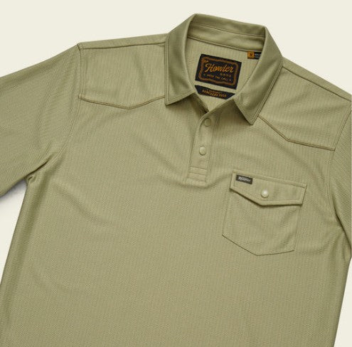 Howler Brothers Mens Knit Ranchero Tech Polo - Image 5