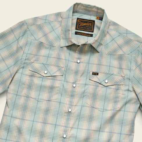 Howler Brothers Mens Woven H Bar B Snapshirt - Image 15