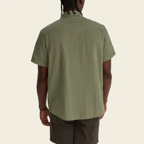 Howler Brothers Mens Woven H Bar B Snapshirt - Image 25