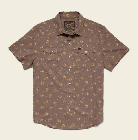 Howler Brothers Mens Woven H Bar B Snapshirt - Image 8