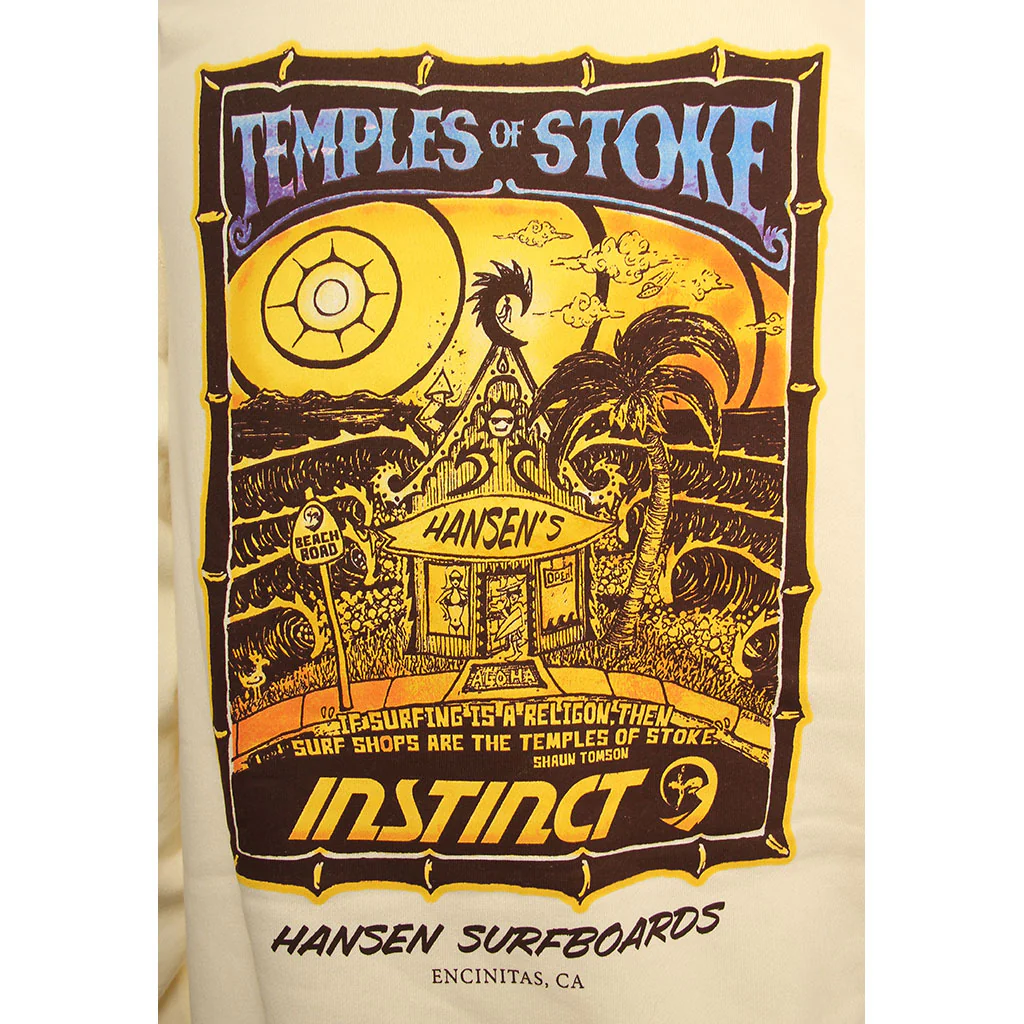 Instinct Mens Sweatshirt Hansens Temples Of Stoke - Image 3