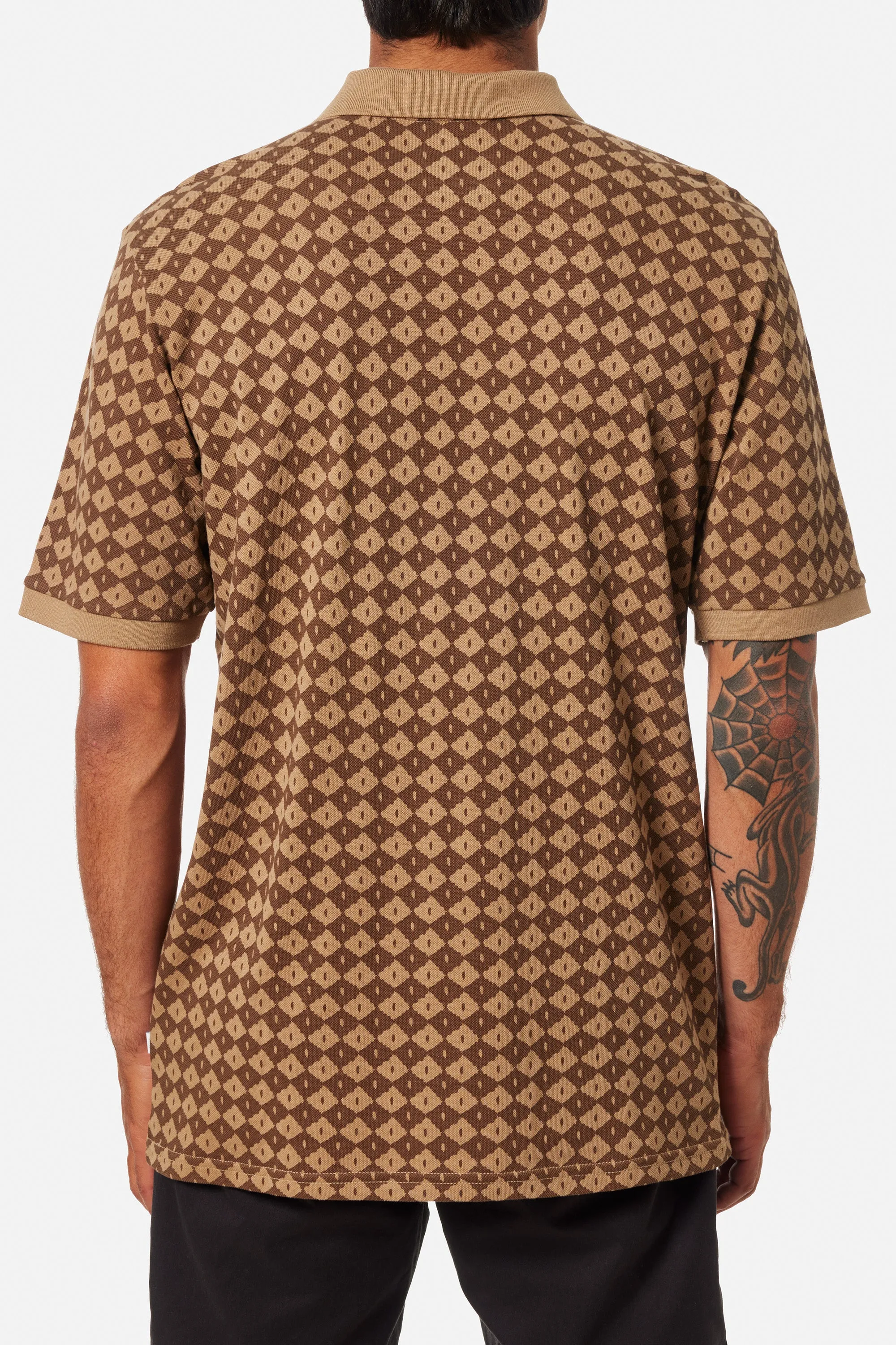 Katin Mens Knit Check Polo - Image 3