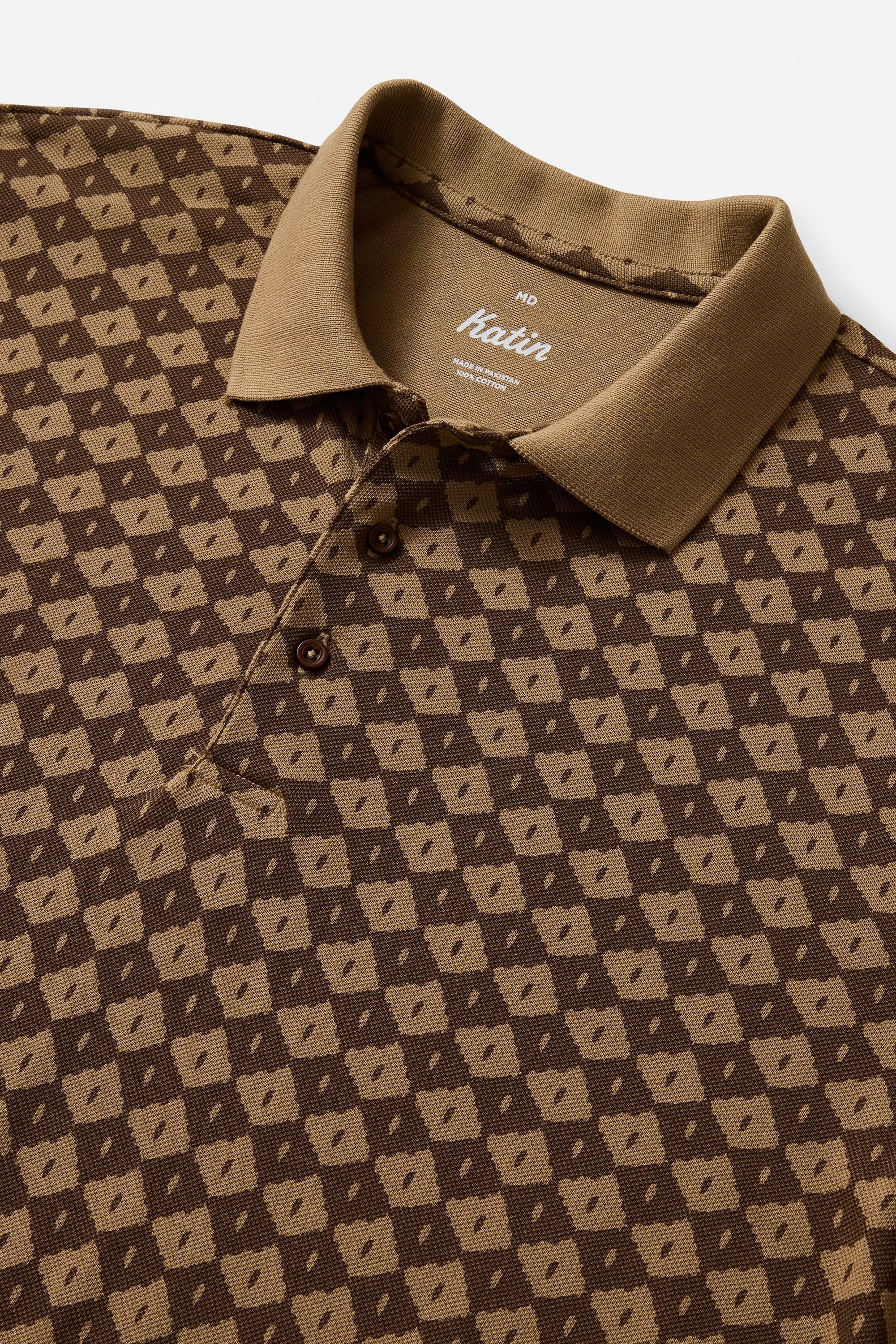 Katin Mens Knit Check Polo - Image 4