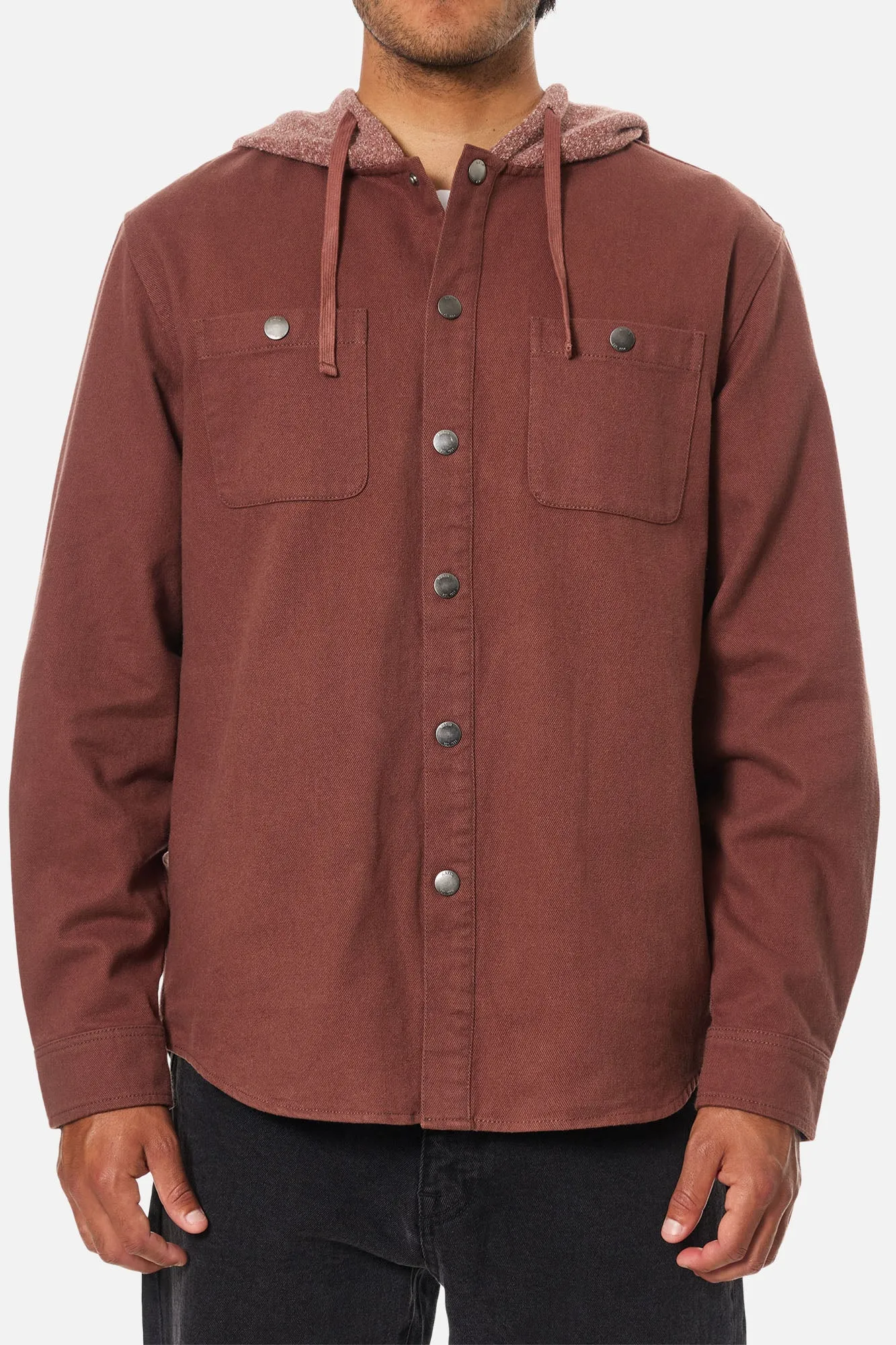 Katin Mens Shirt Harold Hooded Flannel - Image 2