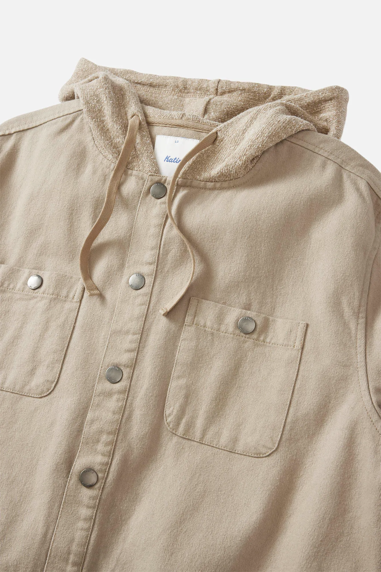 Katin Mens Shirt Harold Hooded Flannel - Image 9