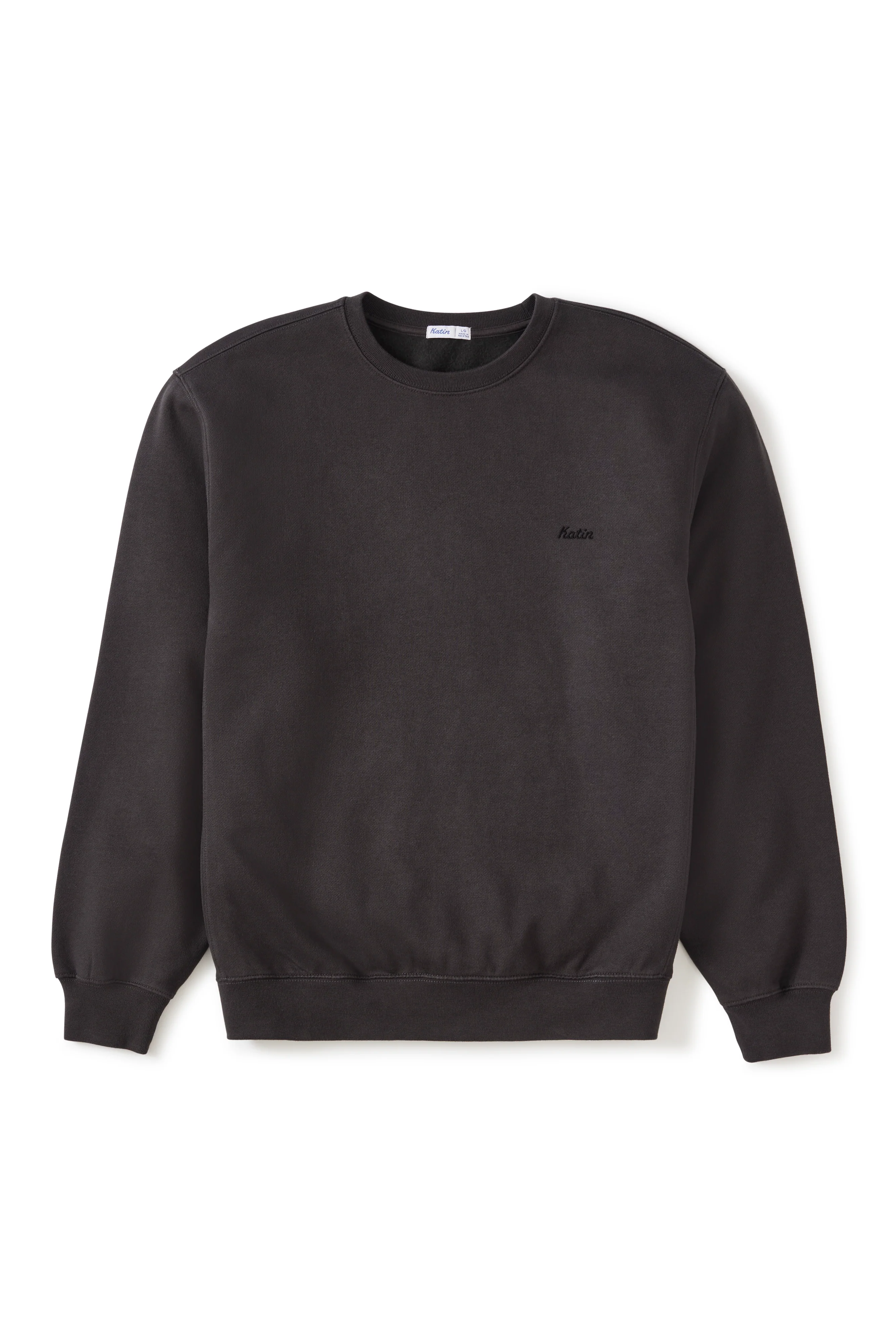 Katin Mens Sweatshirt Emb Crew Fleece