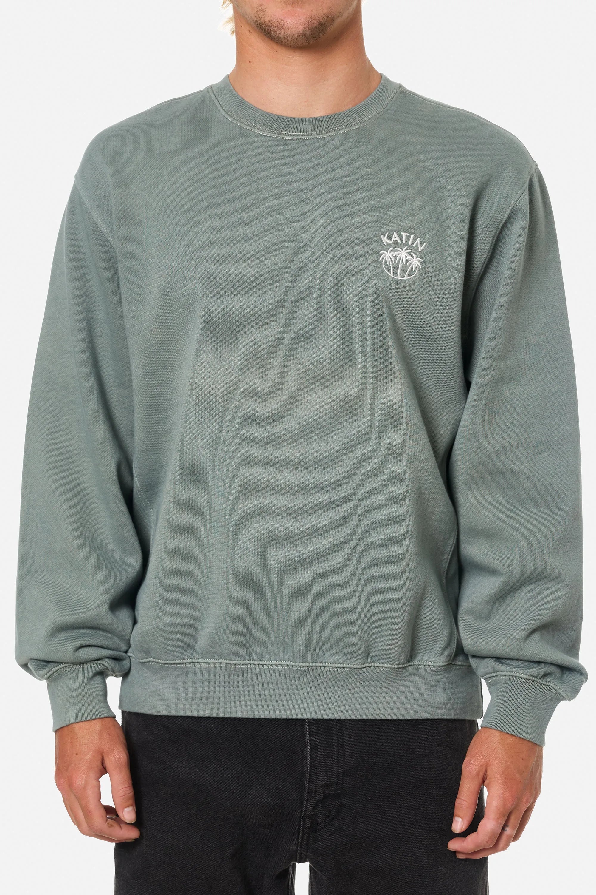 Katin Mens Sweatshirt Largo Embroidered Crew - Image 5