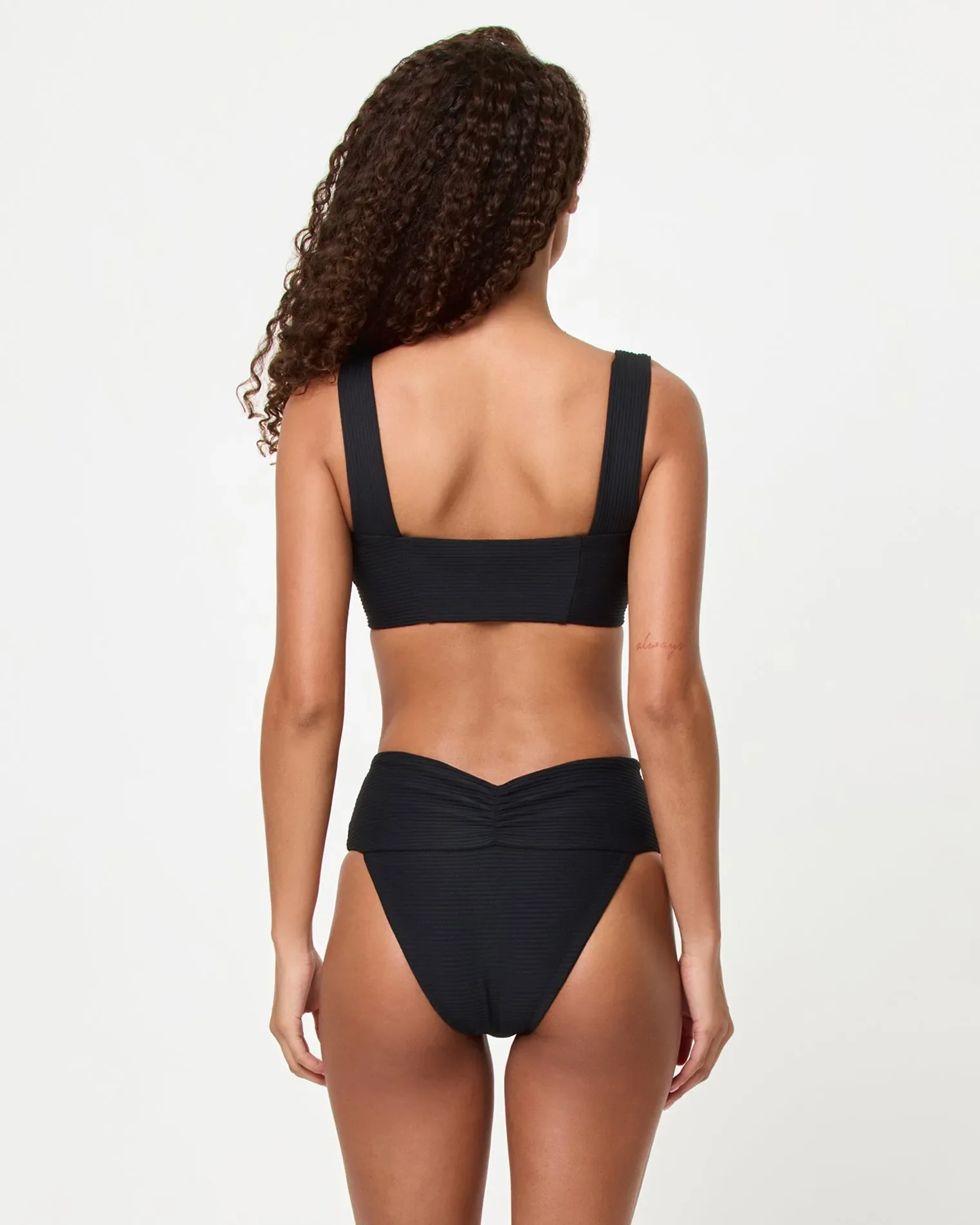 L*Space Womens Bikini Bottoms Eco Chic Repreve Bardot - Image 10