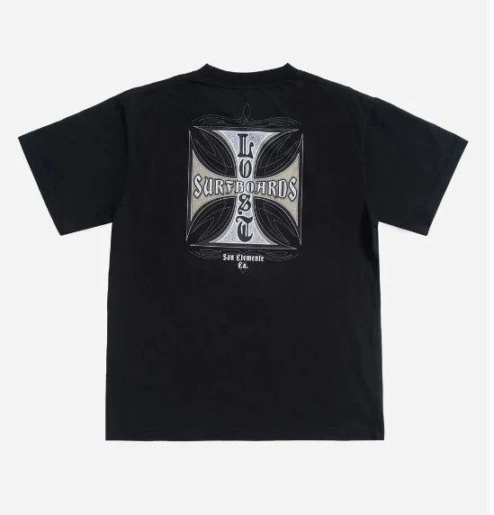 Lost Mens Shirt Crossed Boxy
