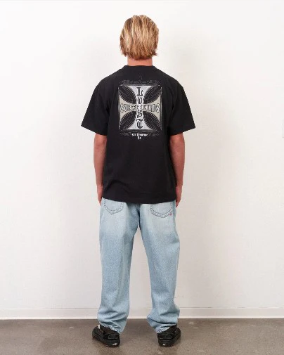 Lost Mens Shirt Crossed Boxy - Image 3