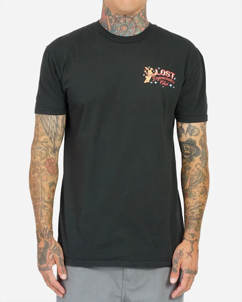 Lost Mens Shirt Degenerate’S Club Vintage Dye - Image 6