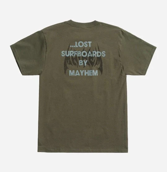 Lost Mens Shirt Mayhem Big Block