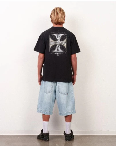 Lost Mens Shorts Big Rig Denim Jort - Image 4