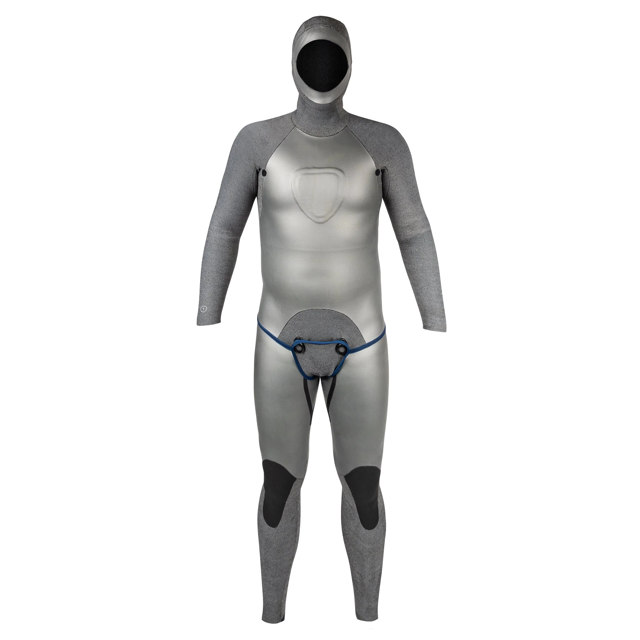 Xcel Men's Free Diver 2-Piece Set Hooded Full Wetsuit 3mm DS - Image 7