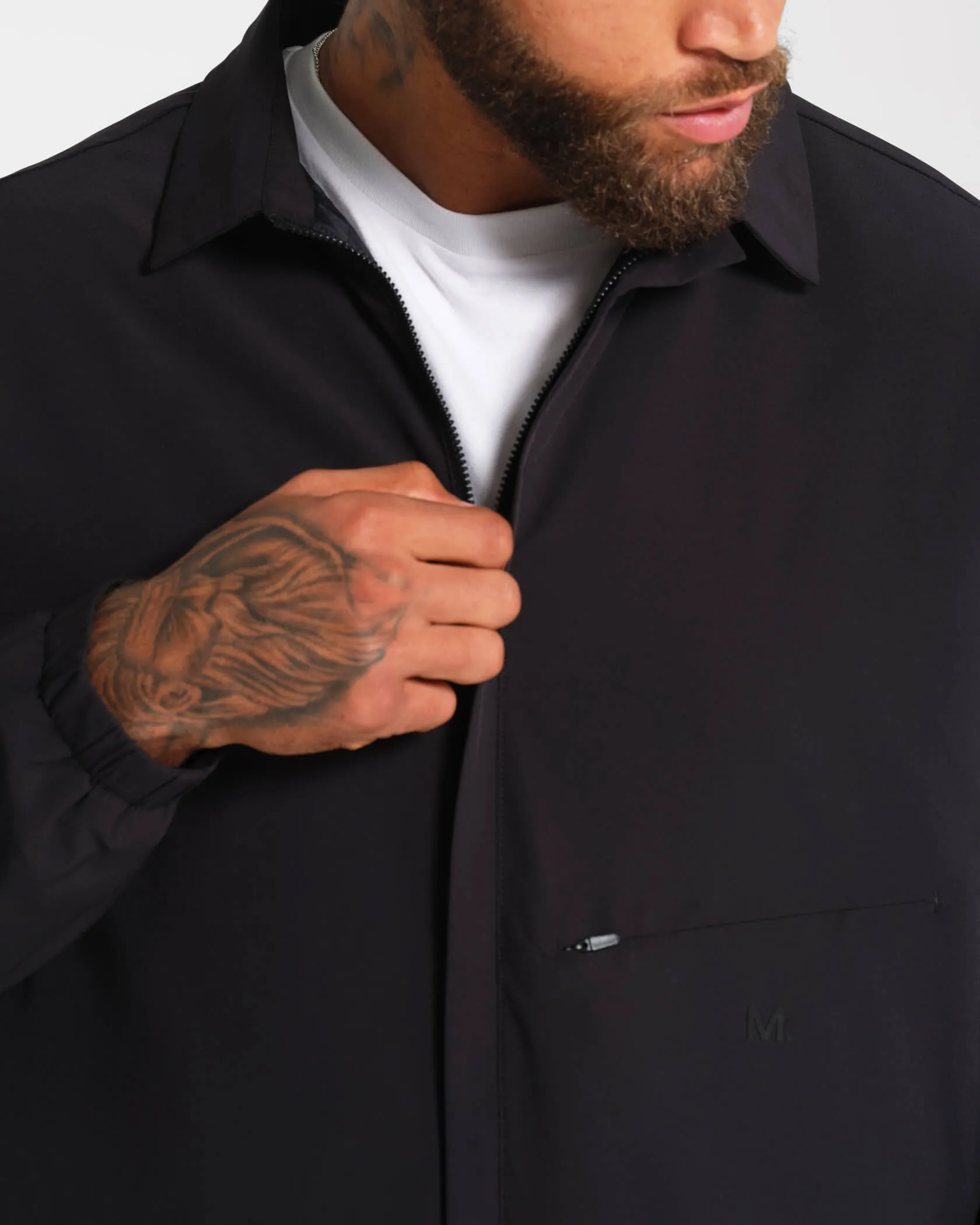 Municipal Mens Jacket Sportcross Coach's Shirt Jacket - Image 5
