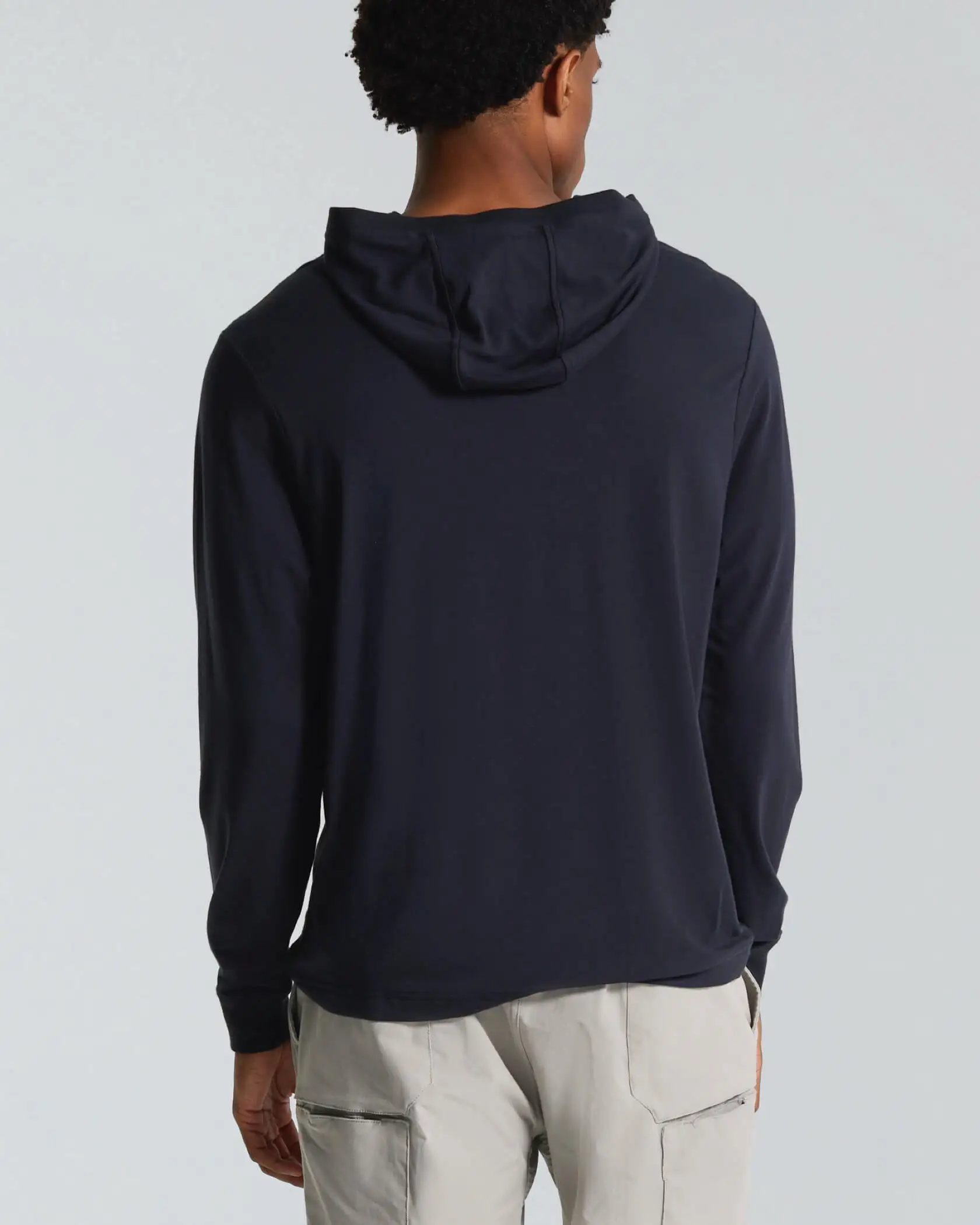 Municipal Mens Shirt Enduro Stretch LS Hooded T-Shirt - Image 4