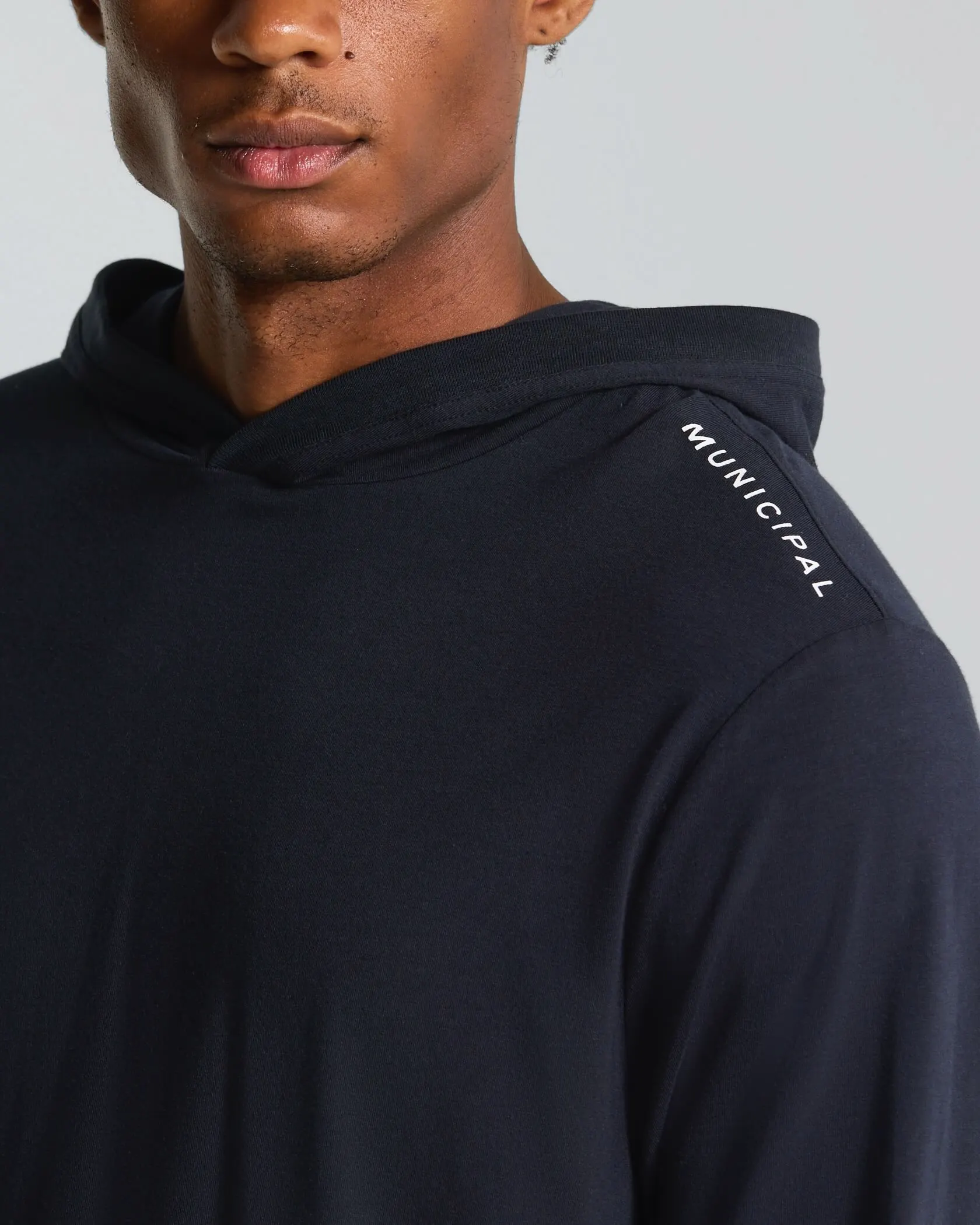 Municipal Mens Shirt Enduro Stretch LS Hooded T-Shirt - Image 5