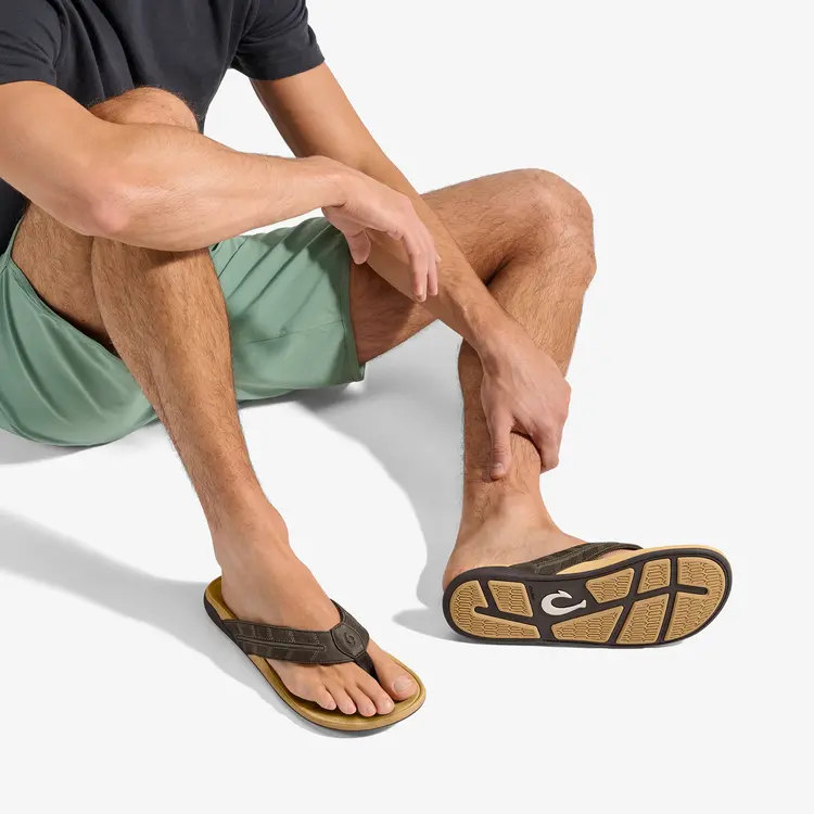 Olukai Mens Sandals Tuahine Palm - Image 11