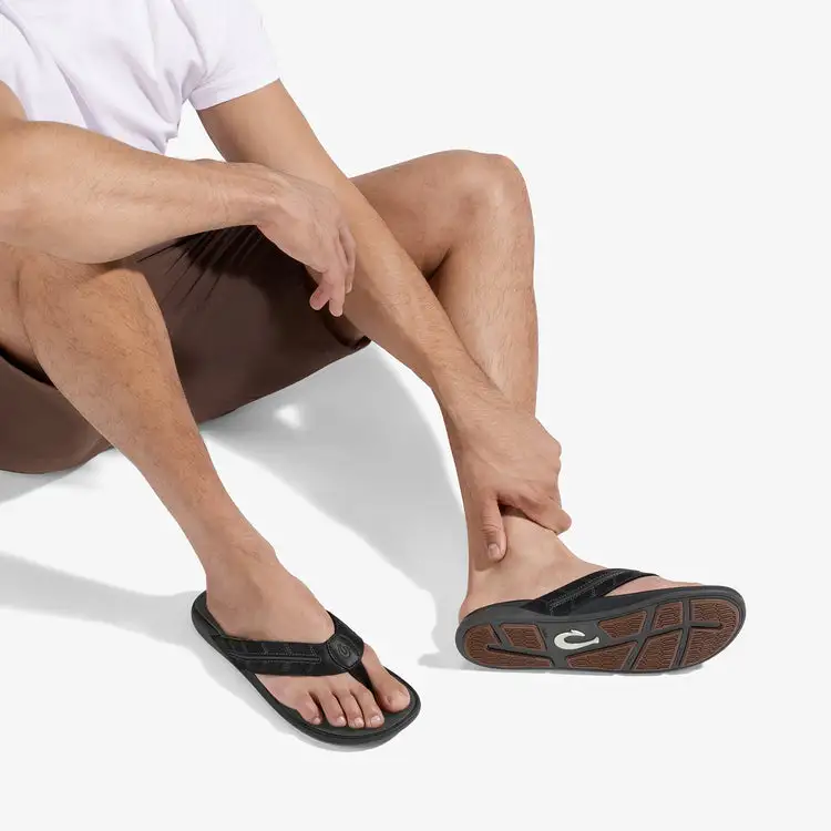Olukai Mens Sandals Tuahine Palm - Image 4