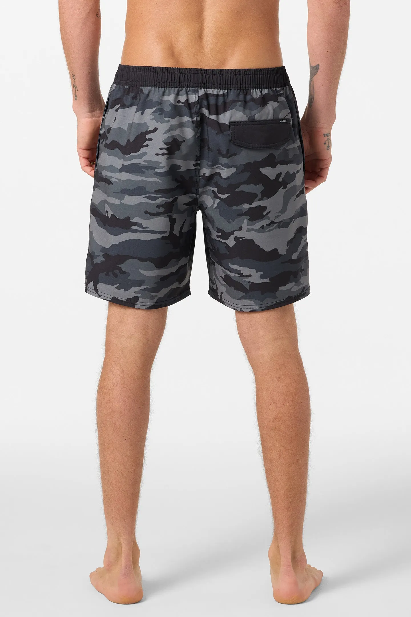 Oneill Mens Boardshorts Hermosa Elastic Waist Lined 17" - Image 4