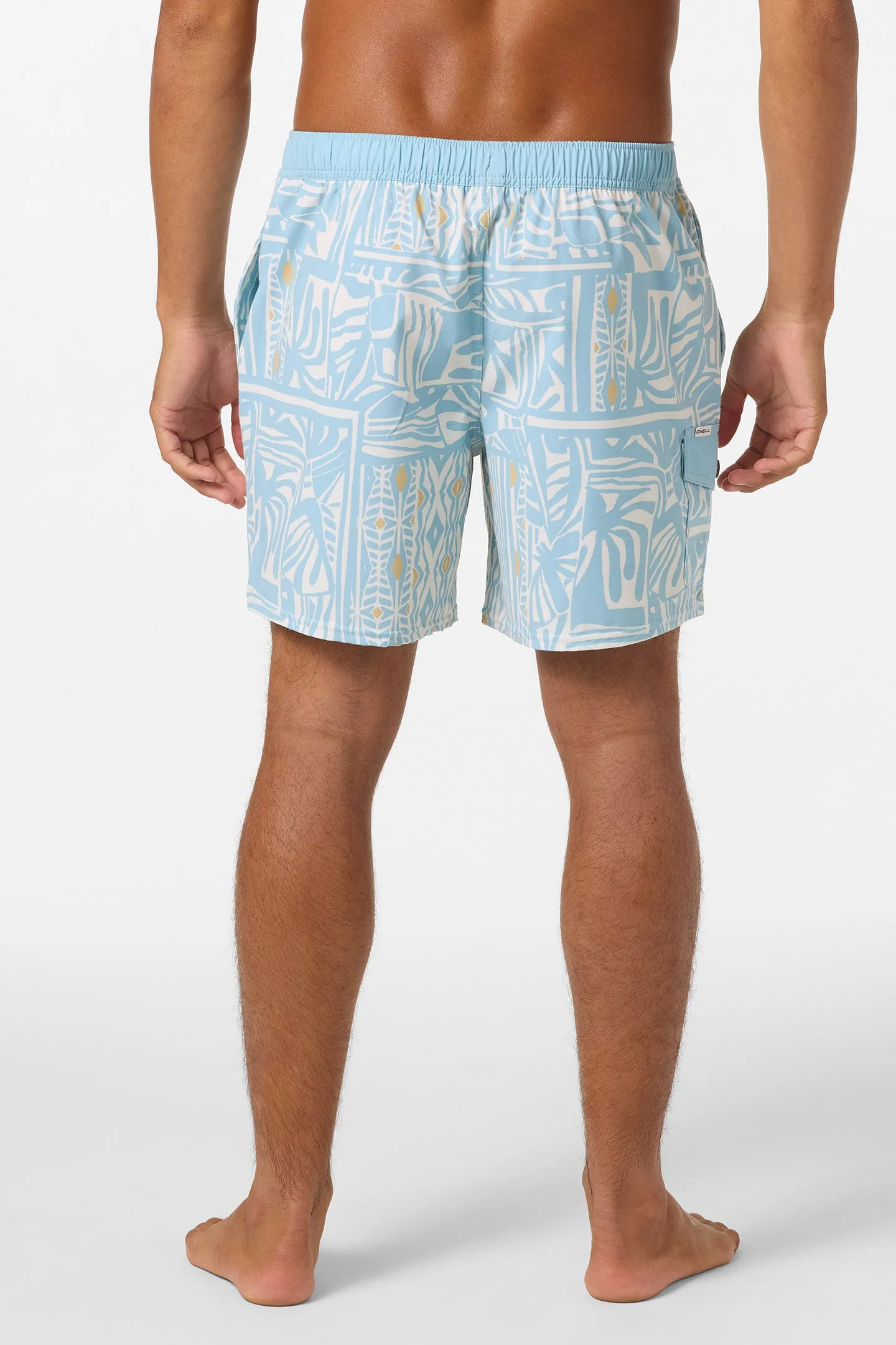 Oneill Mens Boardshorts Hermosa Retro 17" Elastic Waist - Image 4